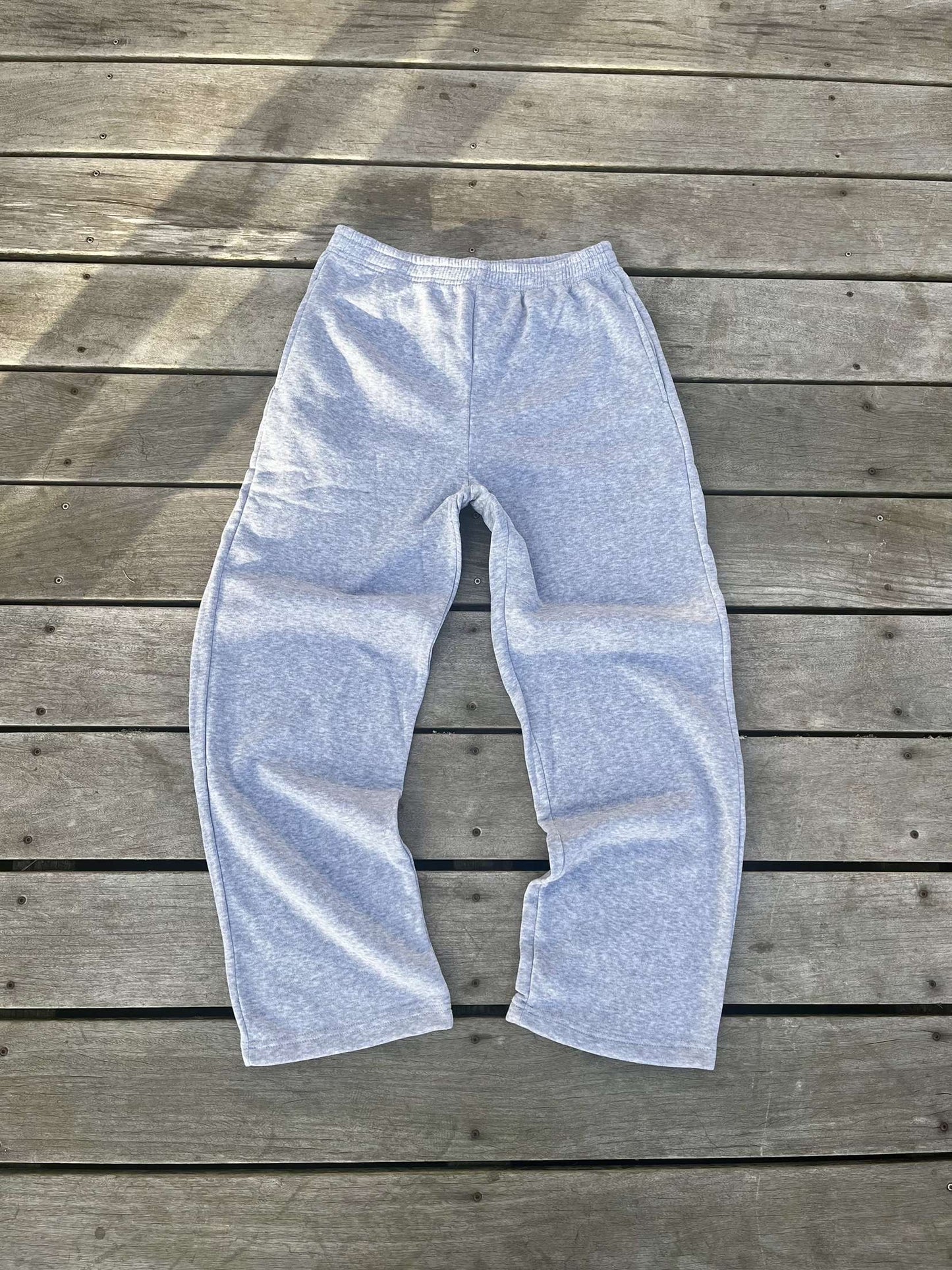 wide jogging grey